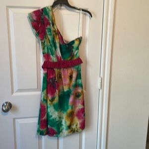MM COUTURE one shoulder dress , used size S